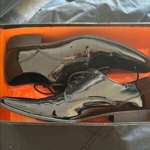 Calvin Klein Black Oxfords Sleek Design